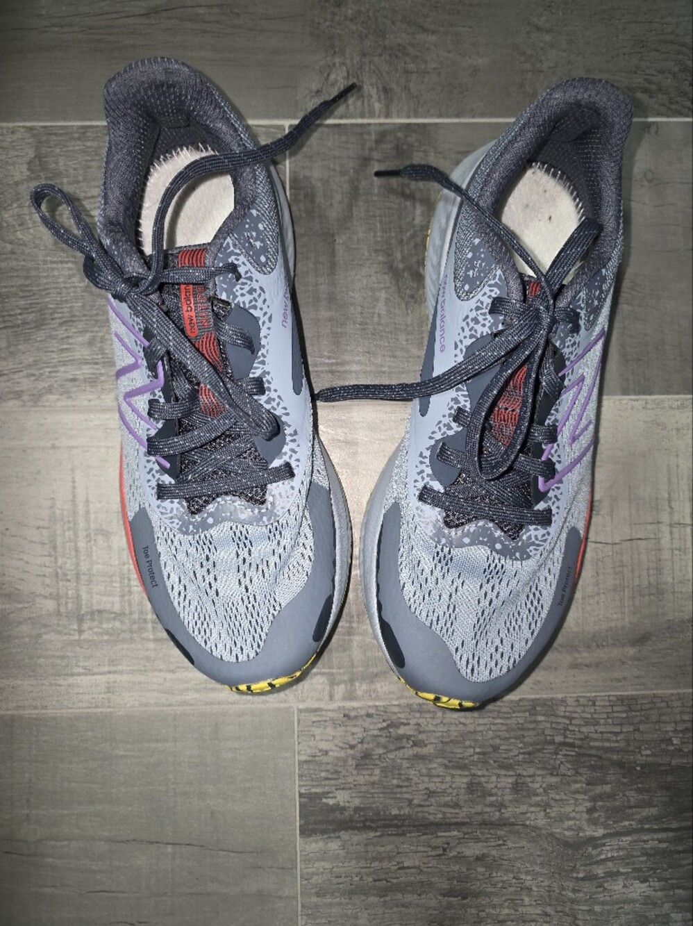 New Balance Lavender & Blue Running Shoes